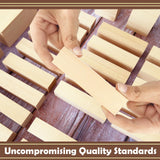 Basswood Carving Blocks,25 Pcs Whittling Wood Basswood Blocks with 3 Sizes,Bass Wood for Wood Carving,Wooden Blocks for Crafts for Beginners Kids and Adults Guuozzli