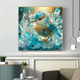ZHUDENGXJL Birds Diamond Art Kits for Adults,5D Diamond Painting Kits for Adults Beginners,DIY Full Drill Blue Flower Diamond Dots with Gem Art for Birds Home Wall Decor 12 X 12 Inch ZHUDENGXJL