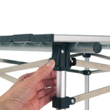 Coleman Outdoor Compact Folding Table, Sturdy Aluminum Camping Table with Snap-Together Design, Seats 4 & Carry Bag Included; Great for Camping, Tailgating, Grilling, & More Coleman