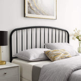 Modway MOD-6149-BLK Nova Full Metal Headboard, Black Modway