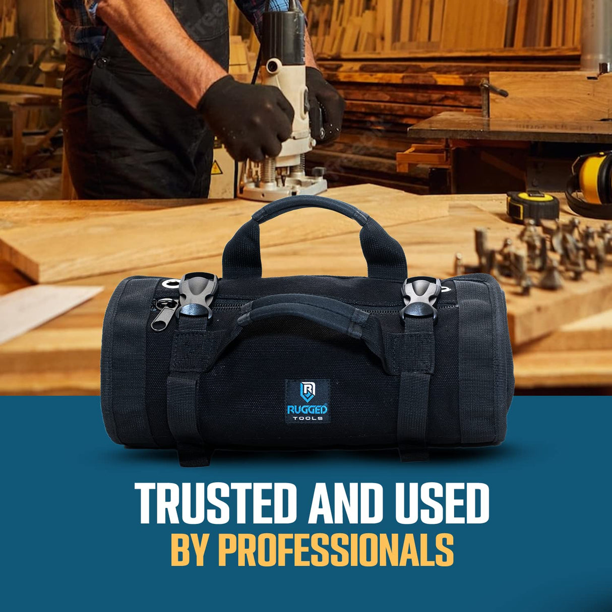 Rugged Tools Titan Deluxe Tool Roll Rugged Tools