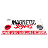 2-Pack,12"x24" Custom Magnet Signs in Full Color for Business and Advertising, 30 mil Customized Vinyl Car Magnets, Personalized Magnetic Sheets for Company Storefront & Vehicles (Design A) Basic Fundamentals