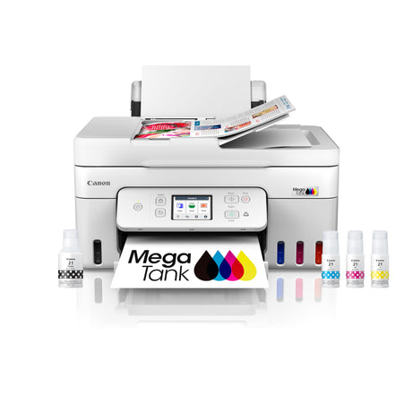 Canon Megatank G4280 All-in-One Wireless Supertank [Megatank] Printer | Print, Copy, Scan | Mobile Printing |2.7" LCD Color Touchscreen | Auto Document Feeder and Auto Duplex Canon