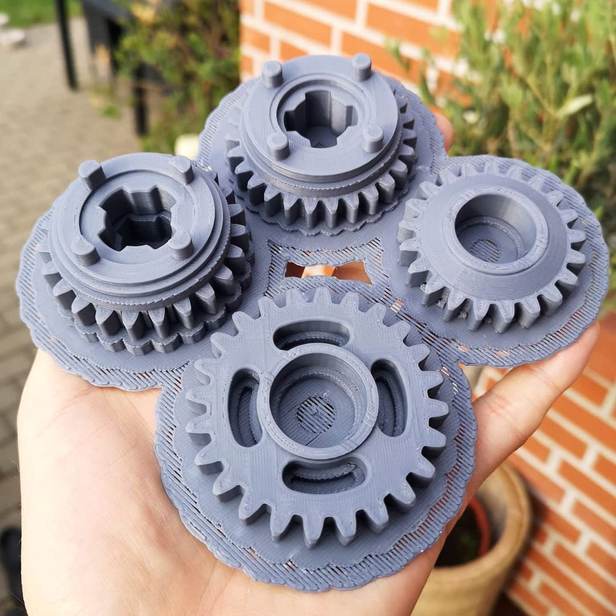 eSUN ABS+ Filament 1.75mm, 3D Printer Filament ABS Plus, Dimensional Accuracy +/- 0.05mm, 1KG Spool (2.2 LBS) 3D Printing Filament for 3D Printers, Grey eSUN