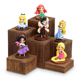 MOOCA Wooden 6 Pcs Square Risers for Display Jewelry and Accessories Display Stand Wooden Display Risers, Wood Jewelry Risers Wood Figurine Display MOOCA