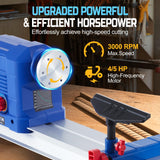 10" x 24" Benchtop Wood Lathe Machine, 0.8 HP 600W Wood Lathe Machine, Infinitely Variable Speed (800-3000 RPM), Wood Turning Lathe with Wrench & 3 Chisels for Woodworking Garvee