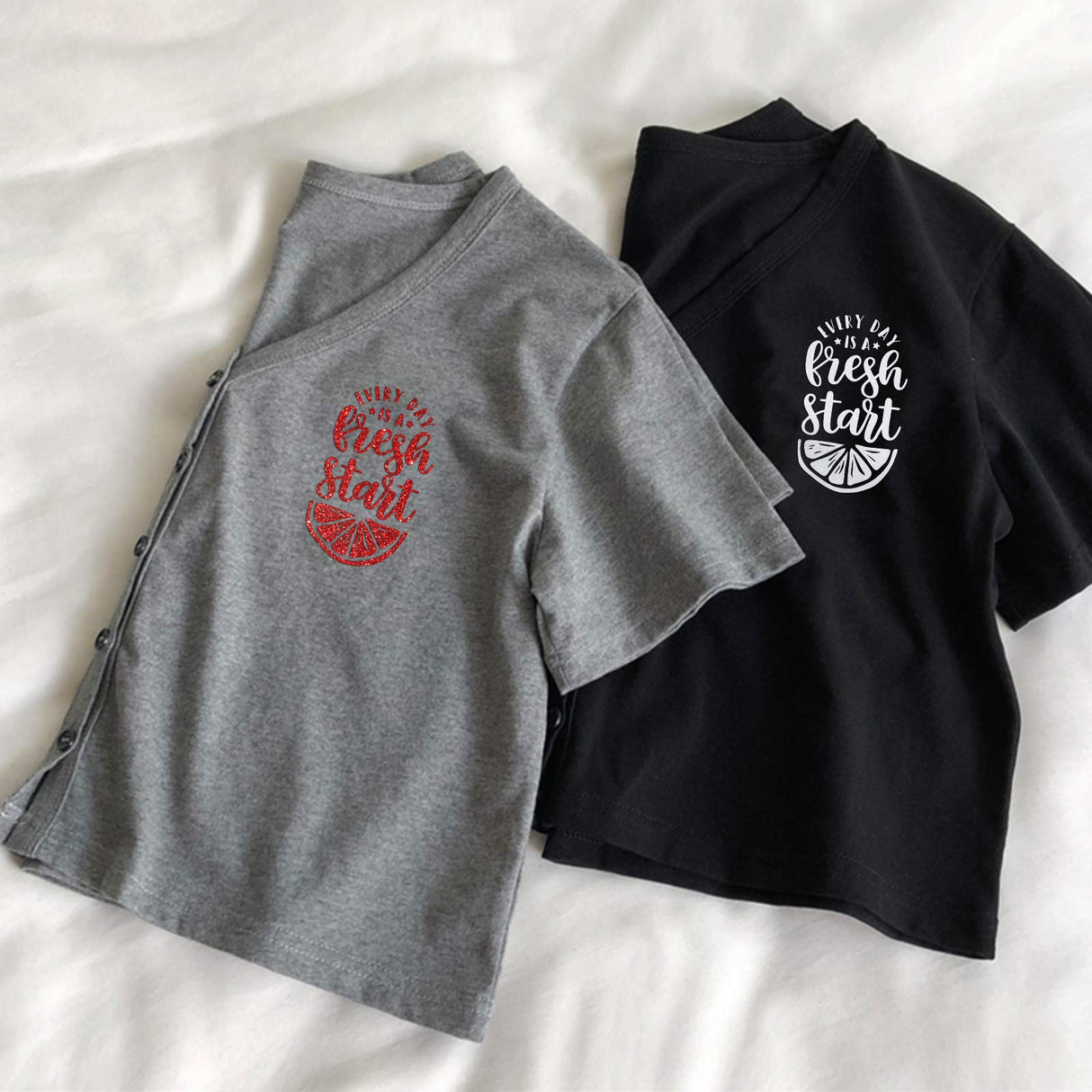 GIRAFVINYL White Glitter HTV Heat Transfer Vinyl 12" X 8ft Sparkle White Iron on Vinyl Glitter for T Shirts,Garments Bags(Glitter White HTV) GIRAFVINYL