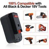 Xeanerol 18V 7.0Ah HPB18 Lithium Battery Replacement for Black and Decker 18V Battery 244760-00 HPB18 Battery A1718 A18 A18E A18NH HPB18-OPE FS180BX FS18BX FS18FL FSB18 Firestorm 18V Battery Xeanerol