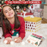 615PCS Christmas Beads for Jewelry Making, Red Green Beads for Bracelets Making Kit, Christmas Clay Beads Charms for Necklace Making Jewelry DIY Crafts Gifts for Girls Kids Adults Meafeng