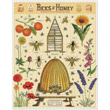 Cavallini Papers & Co. Bees & Honey 1,000 Piece Puzzle, Multi Cavallini
