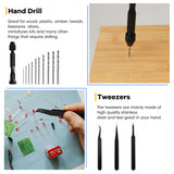 3D Printer Tools Kit, 58 PCS 3D Printer Accessories Kit Includes Deburring, Removal Tools, Cutters etc, RealPlus 3D Printing Tools for Remove, Smoothing, Finishing, Drilling, Deburring， Craving RealPlus