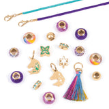 Make It Real: Unicorn Academy: Enchanted Charms Bracelet Kit - 20pc DIY Jewelry Craft, Make 2 Charm & Bead Bracelets, Netflix Series, Girls & Kids 8+ Make It Real