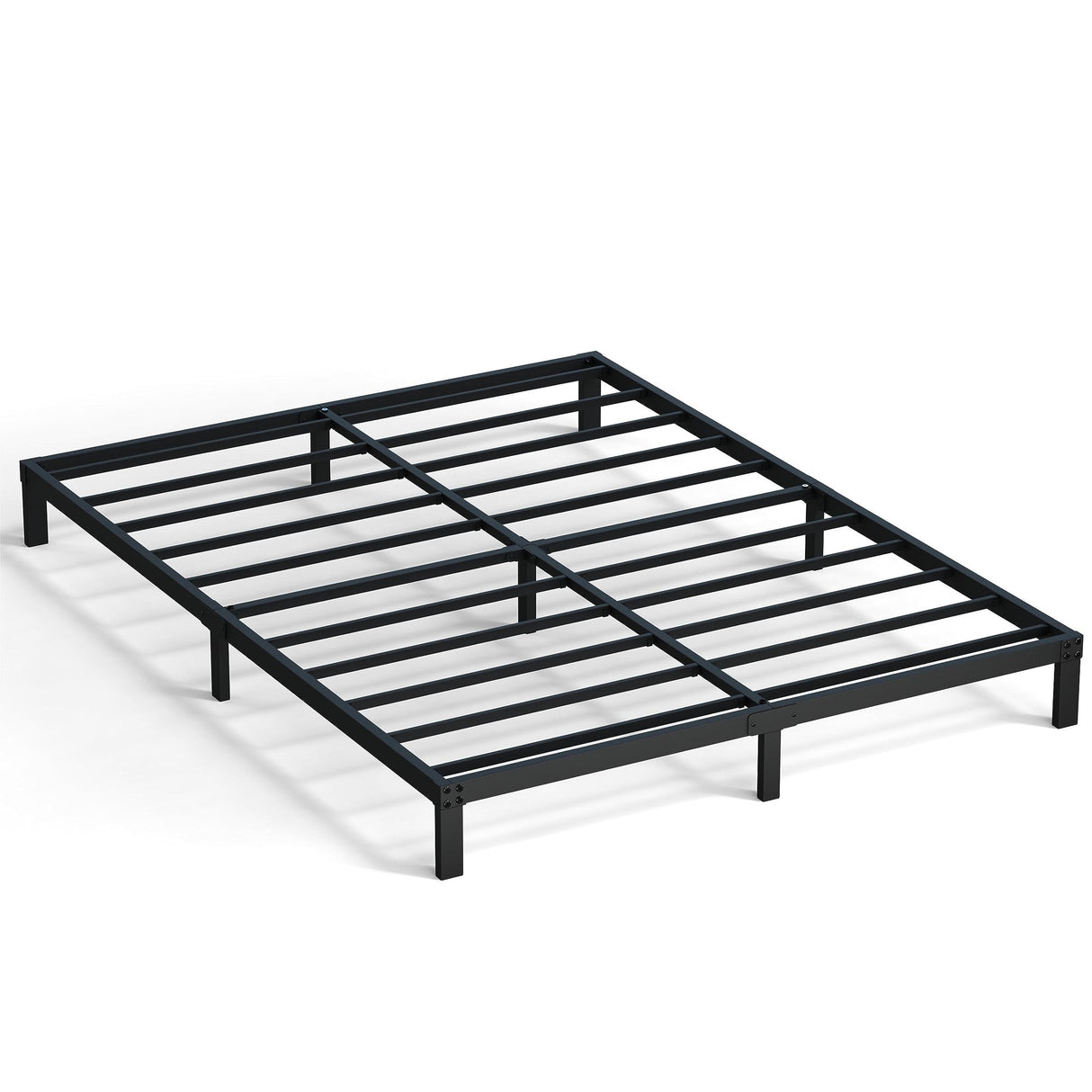 Maenizi 8 Inch Bed Frame Queen Size No Box Spring Needed, Heavy Duty Queen Platform Metal Bed Frame Support Up to 3000 lbs, Easy Assembly, Noise Free, Black Maenizi