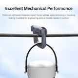 ANYCUBIC ASA Filament 1.75mm, Weather & Heat Resistant, 3D Printer Filament Suitable for Printing Outdoor Functional Parts, Dimensional Accuracy +/- 0.02mm, 1KG Spool, Gray ANYCUBIC