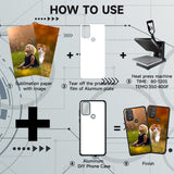 FOQENCCI 5 Piece Sublimation Blank Case for Moto G Power 2022 Blanks Printable DIY Custom Phone Case Soft Rubber Anti-Slip Anti-Scratch Drop Protective Phone Cover Cases for Moto G Power 2022 FOQENCCI