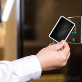 Framendino, 12 Pack Sublimation Work Card Holder Leather Blank Badge Holders Rectangle ID Card Holders DIY Crafts Framendino