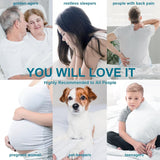 CHOKIT Queen Mattress Topper, Extra Thick Pillow Top Mattress Pad for Back Pain Relief, Cooling Bed Topper Mattress Cover with 8-21 Inch Deep Pocket CHOKIT