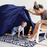 The Original Patented AirFort - Build A Fort in 30 Seconds, Inflatable Fort for Kids, Play Tent for 3-12 Years, A Playhouse Where Imagination Runs Wild, Fan not Included (Starry Night) AIR FORT