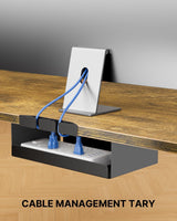 Marsail 63×55 in Electric Corner L-Shaped Standing Desk with 4-in 1 Electical Outlet, Computer Desk with Headphone Hook, Memory Sit Stand up Home Office Table, Ergonomic Gaming Table,Brown Marsail