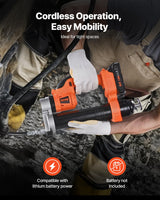 VEVOR Cordless Grease Gun, 8000 PSI Max Pressure, Electric Grease with LED Light & 35.4-inch Hose, Compatible with 18V Makita Battery, Suitable for Greasing Vehicles or Machines(No Battery,Tool Only) VEVOR