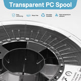 YXPOLYER ABS ESD Safe 3D Printing Filament 1.75mm 1kg Electrostatic Discharge Anti-Static ABS Engineering Industrial-Grade Filament for Electronics Industry with Heat-Resistant PC Spool yxpolyer