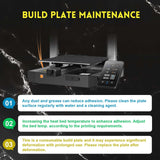 IdeaFormer-3D PEI Build Plate 256x268mm for Anycubic Kobra 3/Kobra 3 Combo, Smooth PEI+Textured PEI Spring Steel Bed Plate Excellent Adhesion 3D Printer Platform for Kobra 3 Series IdeaFormer-3D
