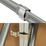 DNA MOTORING Multi-Functional 3pcs Multi-Purpose Folding Work Table, Portable 4-Level Adjustable Height Workbench for Workshop, Camping Trip, W/Handle, Tools-00548 DNA MOTORING