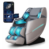 RelaxRelife Massage Chair Full Body, 4D Zero Gravity Massage Chairs, 20 Auto Modes, 11 Massage Technique, 40 Airbags Shiatsu Massage, APP Control with HiFi Bluetooth Speaker Grey RelaxRelife