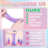 Unicorn Slime Party Favors for Kids, 36 Pack Non-Sticky & Stretchy Unicorn Slime Kit, Birthday Gift, School Classroom Award, Goodie Bags Stuffers, Basket Eggs Filler, Slime Bulk Set for Girls Boys BYONEBYE