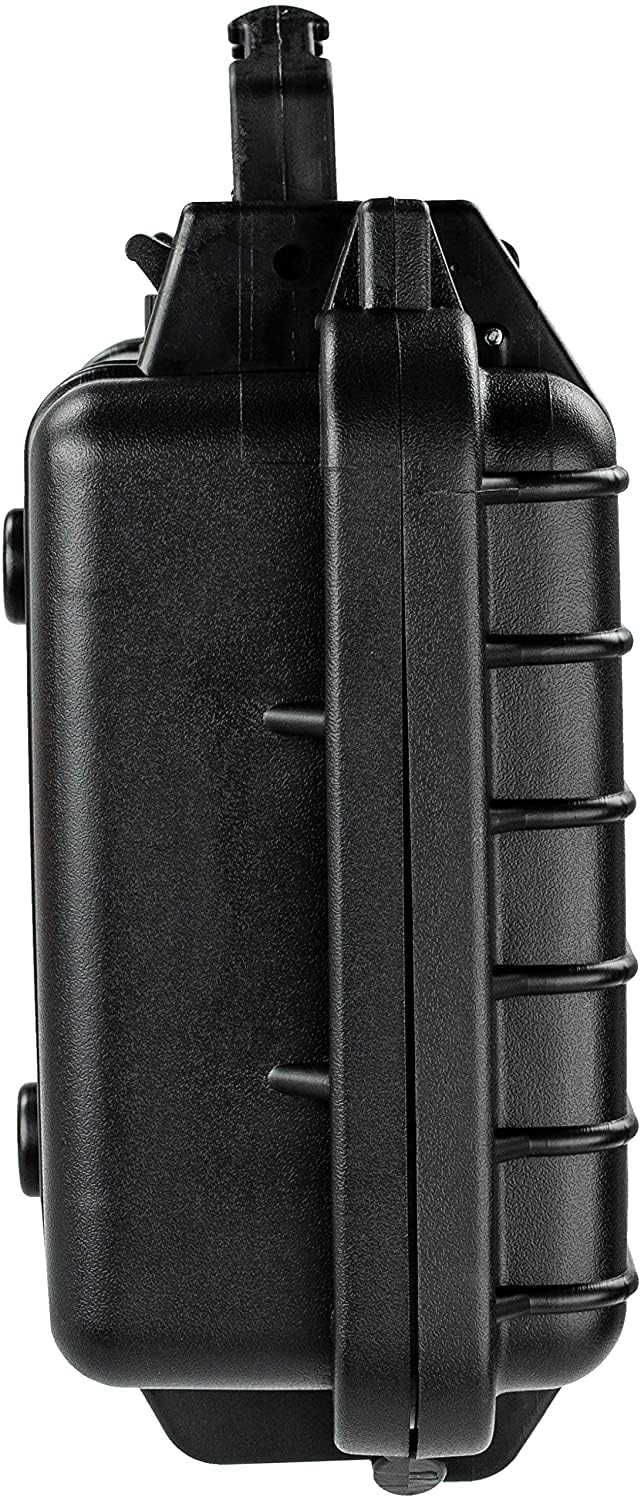 Eylar Tactical Hard Gun Case Water & Shock Proof With Foam TSA Approved 11.6 Inch 8.3 Inch 3.8 Inch (Black) Eylar