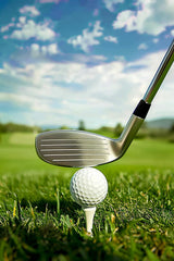 MaiYiYi Golf Diamond Painting by Numbers, 5D Full Round Drill Play Golf Diamond Painting Cross Stitch Kit, Golf Competition Diamond Painting Set for Adult Home Wall Art Decor (30X40 CM) MaiYiYi