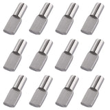 5mm Shelf Pegs Pins,60 Pieces Cabinet Furniture Spoon Shape Support Pegs for Shelves Nickel Plated Delatanus
