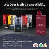 GEEETECH ABS-Like 3D Printer Resin, 405nm UV-Curing Photopolymer Resin, Strength and Toughness, High Precision, Low Viscosity, Low Odor, Compatible with LCD DLP Resin 3D Printers, Skin Colour 1kg Geeetech