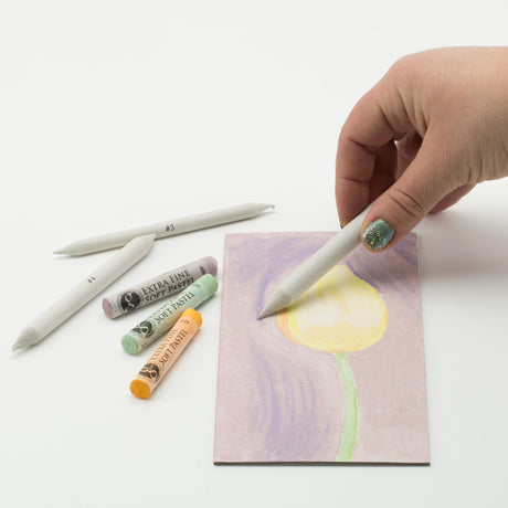 Creative Mark Blending Stumps - Perfect Art Set for Charcoal, Pencils, Pastels - Ideal for Artists and Designers - Solid Double [Set of 6] Creative Mark