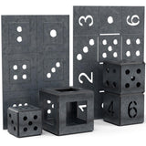 WelderElite Welding Coupons 1/8" Welding Practice Kit 11 Gauge Beginners Welding Mild Steel Sheet Can Be Used to Make 3 Dice and 1 Cube Frame WelderElite