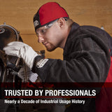 Lincoln Electric Welding Beanie | Flame Resistant (FR) | Black & Red | XL |K2994-XL Lincoln Electric