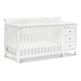 DaVinci Kalani 4-in-1 Convertible Crib and Changer Combo in White DaVinci