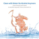 GEEETECH Upgraded Water Washable 3D Printer Resin, UV-Fast-Curing Resin 405nm Photopolymer Resin, High Precision 3D Water Wash Resin for LCD/MSLA/DLP 3D Printer Printing (Skin Colour, 1kg) Geeetech