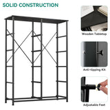 YITAHOME 10 Drawers Dresser - Fabric Storage Tower Organizer Unit for Bedroom, Living Room, Hallway, Closets - Sturdy Steel Frame, Wooden Top & Easy Pull Fabric Bins YITAHOME