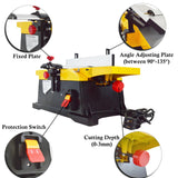 WYDDDARY 6" Woodworking Planer 12000rpm Benchtop Electric Planer Flat Planer Electric Wood Jointer AC220V WYDDDARY