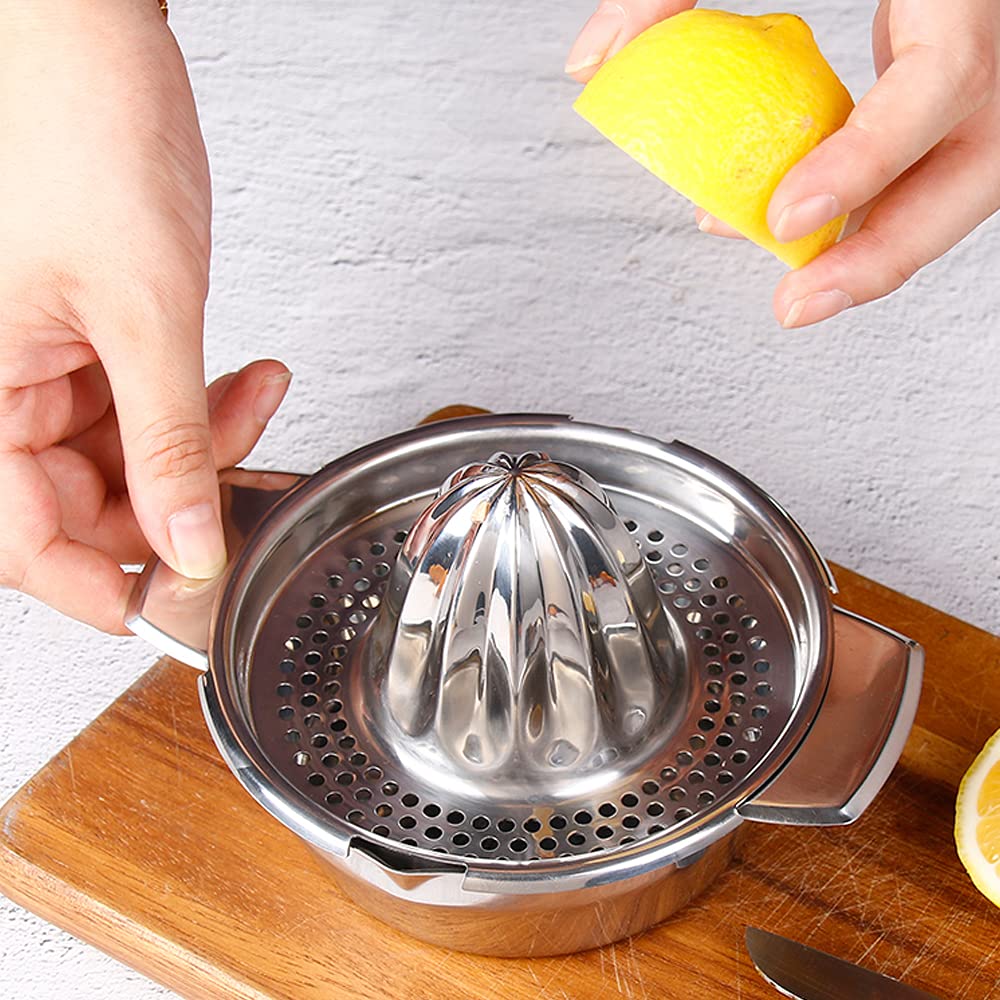 Stainless Steel Citrus Orange Juicer Lemon Lime Fruit Hand Squeezer Kitchen Tool Gogocow