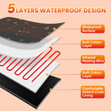 X-Vcak Sauna Blanket, Sauna, Portable Sauna for Home, 86-158℉, 20-60 Minutes Timer, 6 ft x 2.62 ft X-Vcak