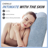 SENYUN Power Recliner Chair Swivel Glider, Large Nursery Glider w/USB Charging Port, Chenille Upholstered Rocker Recliner for Bedroom,Nursery,Living Room,1PC,Blue SENYUN