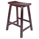 Winsome 94084 Satori Stool, 24", Walnut Winsome