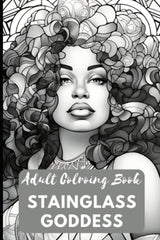 Stainglass Goddess: Adult Coloring Book Majosta