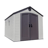 Lifetime 60075 8 x 15 Ft. Outdoor Storage Shed, Desert Sand Lifetime