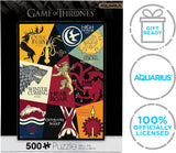 AQUARIUS - Games Of Thrones Mottos 500 Piece Jigsaw Puzzle AQUARIUS