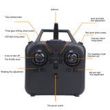 Bnineteenteam DIY Assembly Remote‑ Controlled Drone Kit Mini Quadcopter Plastic Metal Aircraft Educational Toy Bnineteenteam