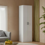 NewBeth 71" Tall Pantry Cabinet/Storage Cabinet, Wood Cupboard with 2 Door and 3 Adjustable Shelves for Kitchen, Dining Room, Living Room, Bathroom (Style 2) NewBeth