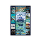 Life is Better at The Lake DIY 5D Diamond Painting Kits for Adults,Numbers Kits Arts and Crafts for Home Wall Decor LuxGaren